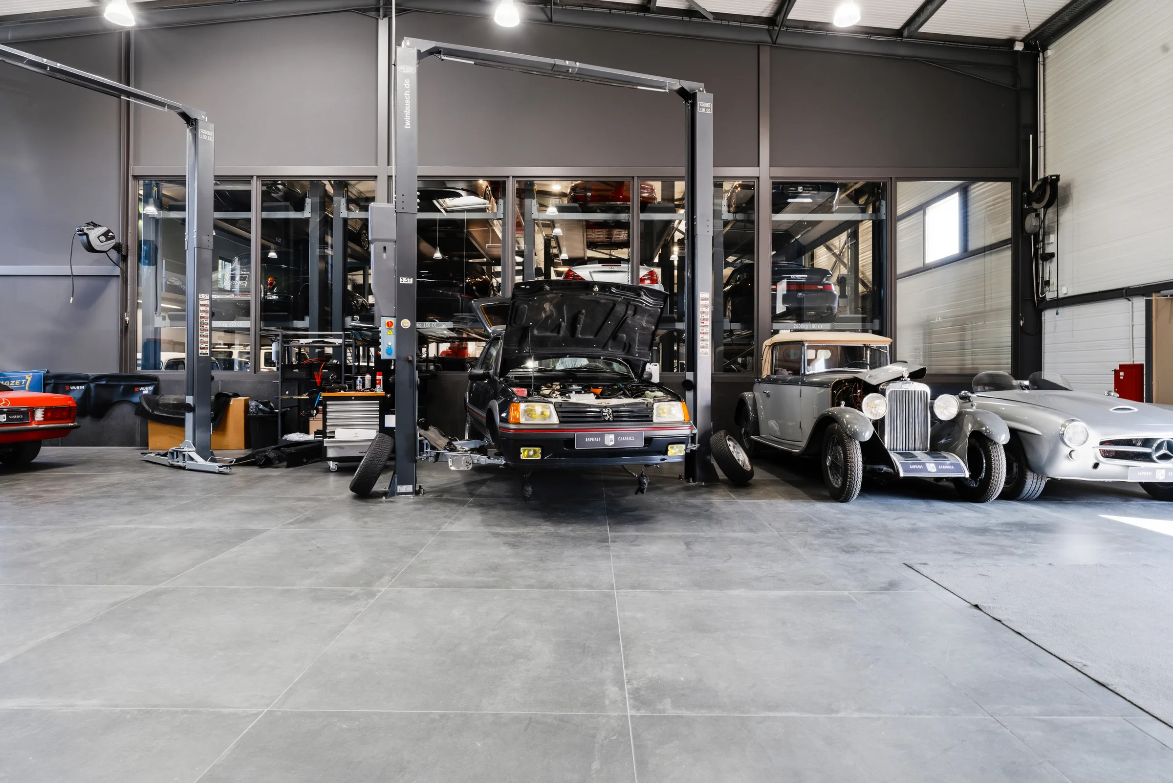 Asphalt Classics — Vue de nuit